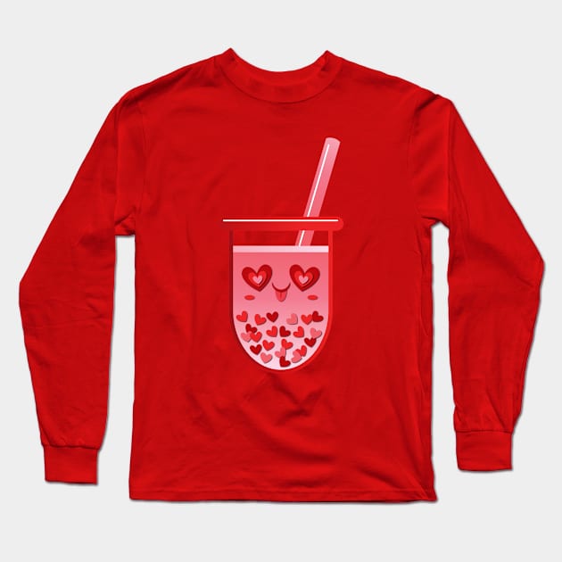 Boba Love Long Sleeve T-Shirt by xyabut2